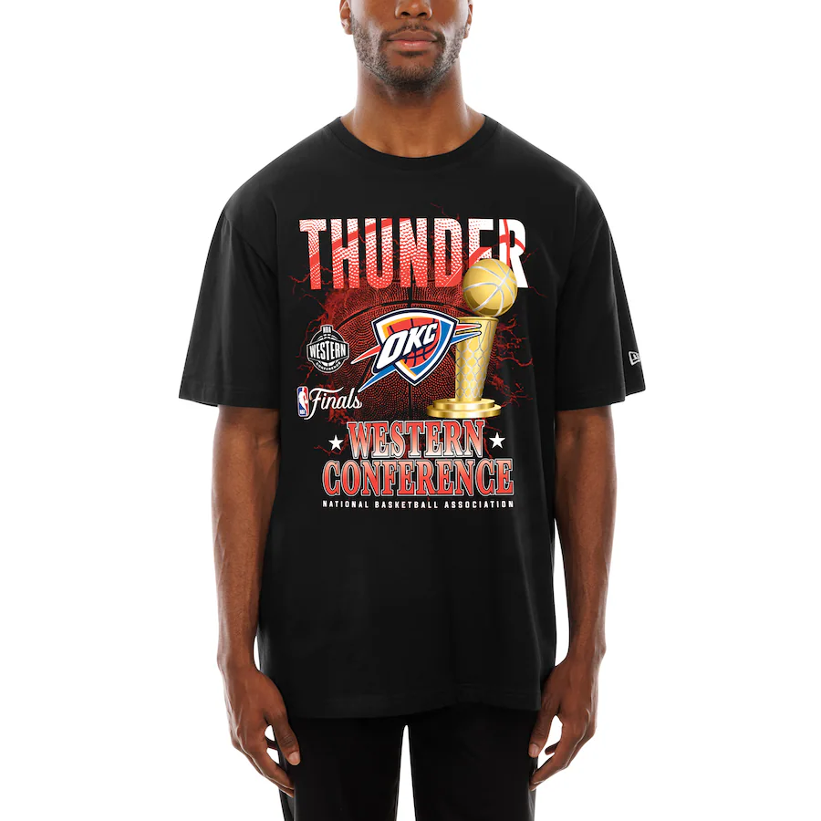 Men Oklahoma City Thunder  short T Shirt 2025 style 3